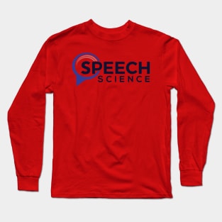 Original Speech Science Logo Long Sleeve T-Shirt